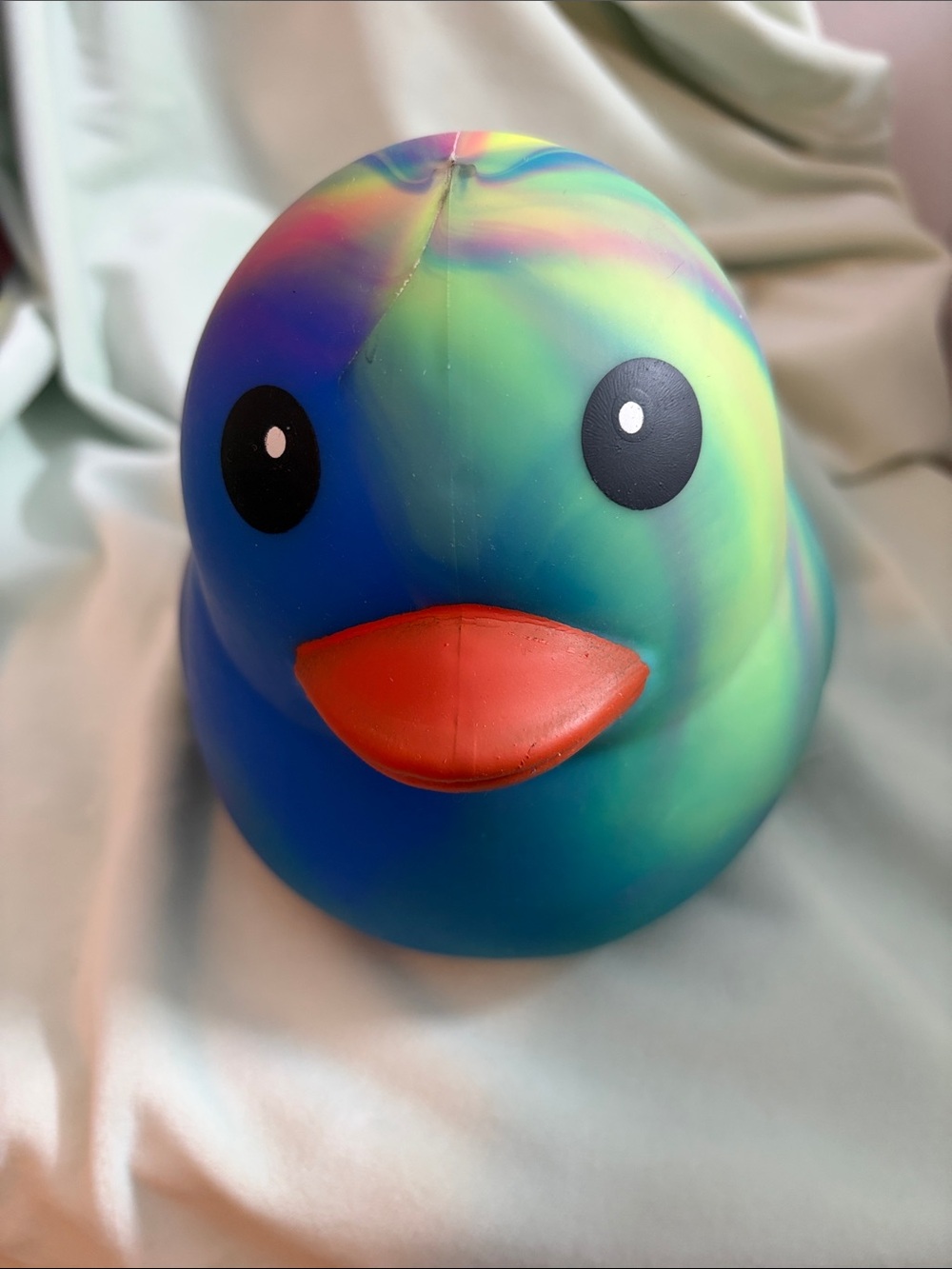 Sunny Days Jumbo Squeezy Ducks - Tie Dye